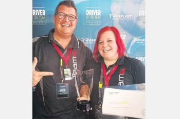 Manuela Walde - Gewinnerin des Driver of the Award 2017 Manuela Walde - Gewinnerin des Driver of the Award 2017